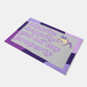 私の財産の書式をオフにHipity望み ドアマット (アングル)