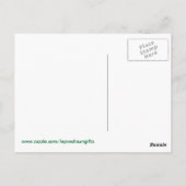 私の買ビール私の誕生日はここにあるセント・パットのB日 ポストカード (裏面)