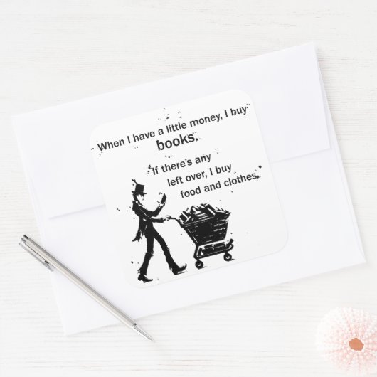 私の買本 スクエアシール (封筒)