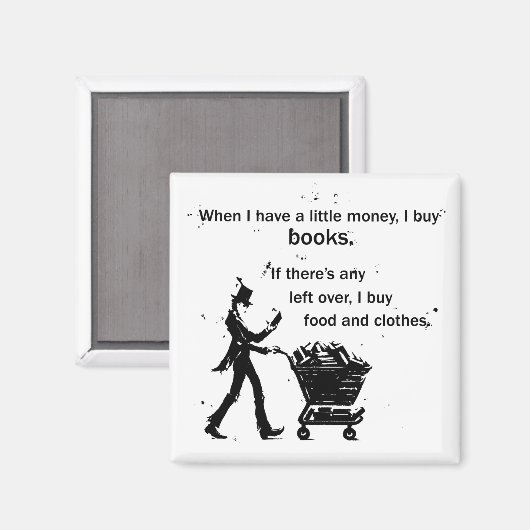 私の買本 マグネット (正面/裏面)