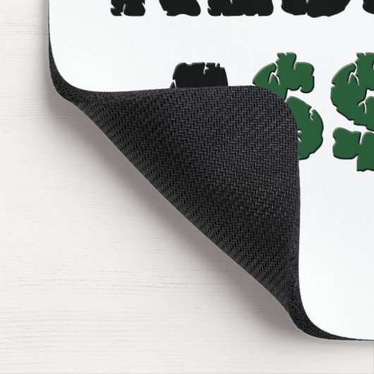 私の資産おもしろいな投資家のマウスパッドに接吻して下さい マウスパッド (コーナー)