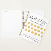 私の賛美生活の週プランナー プランナー手帳 (ディスプレー)