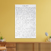 私の賛美魂の聖書の聖句Psalm 103 キャンバスプリント (インサイチュ (リビング))