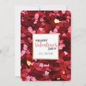 私の赤いクジラおもしろいのバレンタインデー シーズンカード (裏面)