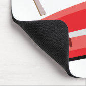 私の赤いステープラー マウスパッド (コーナー)