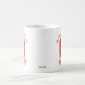 私の赤い髪は超能力の証 コーヒーマグカップ (中央)