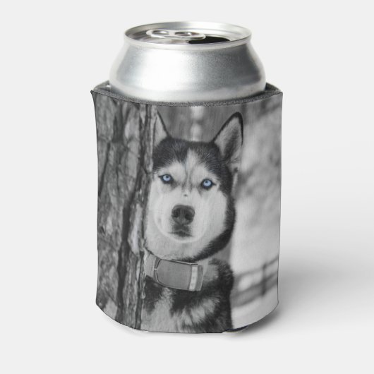 私の赤ちゃんの青い目 缶クーラー (缶裏面)