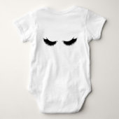 私の赤ちゃんジャンプスーツの発疹 ベビーボディスーツ (裏面)