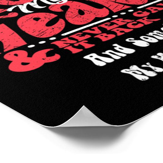 私の走ハートを盗んおもしろいだ ポスター (角)