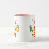 私の走時代におもしろいは走、ランナーに マグカップ (中央)