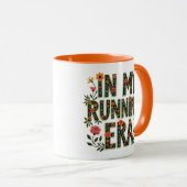 私の走時代におもしろいは走、ランナーに マグカップ (正面右)