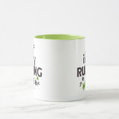 私の走時代におもしろいは走、ランナーに マグカップ (中央)