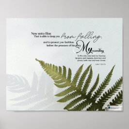 私の超える喜び（ユダ1:24-25） ポスター