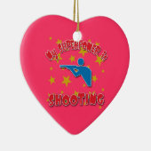 私の超出力は撃っています セラミックオーナメント (右)