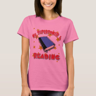 私の超出力は読んでいます Tシャツ