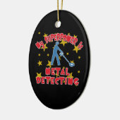 私の超出力は金属の検出です セラミックオーナメント (左)