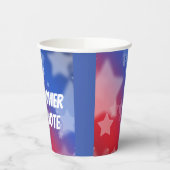 私の超大国は私の投票 紙コップ (左)