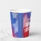 私の超大国は私の投票 紙コップ (右)