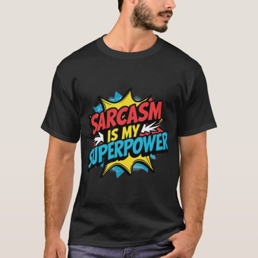 私の超能力は皮肉 vintage フレンズ tシャツ (正面)