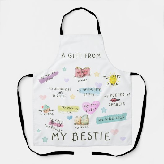 私の趣味からの贈り物 エプロン (正面)