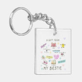 私の趣味からの贈り物 キーホルダー (正面左)