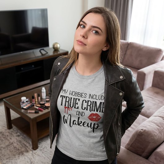 私の趣味は本当の罪でメイクTシャツ Tシャツ