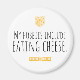 私の趣味は食べ物チーズだ。 マグネット
