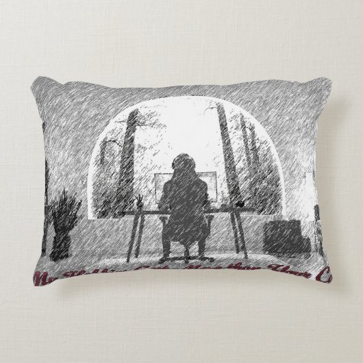 私の趣味ピロー アクセントクッション (正面)