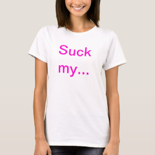 私の足の親指を吸って下さい! Tシャツ