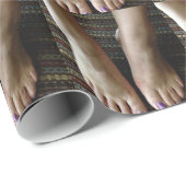 私の足はカーペットに ラッピングペーパー (ロールコーナー)