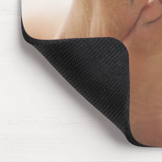 私の足を離れて砂を舐めて下さい! マウスパッド (コーナー)