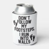 私の足音後を追を聞くな。壁走に入る 缶クーラー (缶正面)
