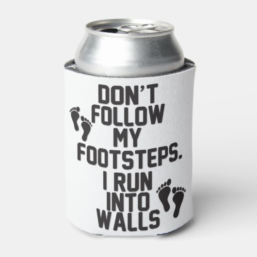 私の足音後を追を聞くな。壁走に入る 缶クーラー (缶正面)