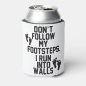 私の足音後を追を聞くな。壁走に入る 缶クーラー (缶裏面)
