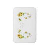 私の足 バスマット (正面縦)