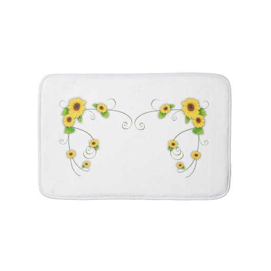 私の足 バスマット (正面)