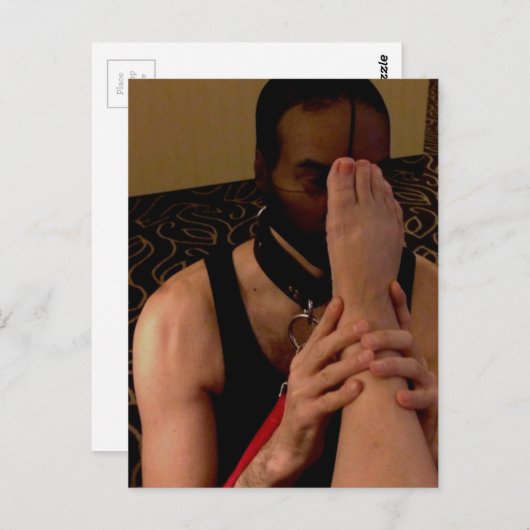 私の足 ポストカード (正面/裏面)