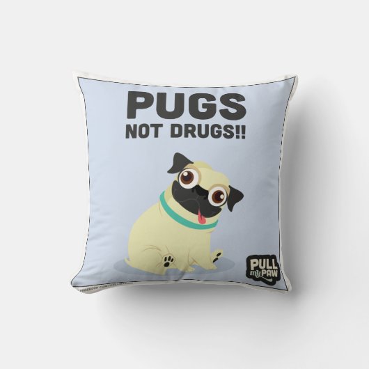 私の足-枕02 --を引っ張って下さい クッション (正面)