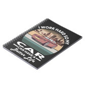 私の車がより良い生活を持つことができるように懸命で働く ノートブック (左側)