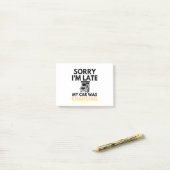 私の車がEV電気を充電するのが遅くなってごめんなさい ポストイット (デスク上)