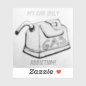 私の車のみ中毒！ シール (シート)