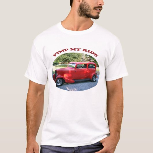 私の車は売春の手引きをします Tシャツ (正面)