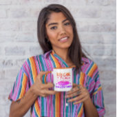 私の車は私のバレンタインデーコーヒーマグだ マグカップ