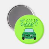 私の車は頭が切れる マグネット (正面/裏面)