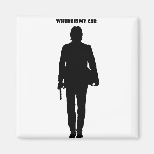 私の車は？ マグネット (正面)