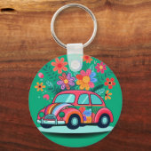 私の車 キーホルダー (正面)