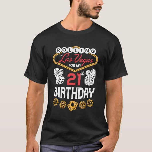 私の転がためにラスベガスに来た Tシャツ (正面)