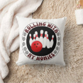 私の転がボーリングボウリングをする人、 クリケットの投手のためのホームギフトと クッション (ブランケット)