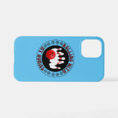 私の転がボーリングボウリングをする人、 クリケットの投手のためのホームギフトと iPhoneケース (裏面横)