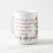 私の辛い本好読きな人のマグカップであるこの本 コーヒーマグカップ (正面左)